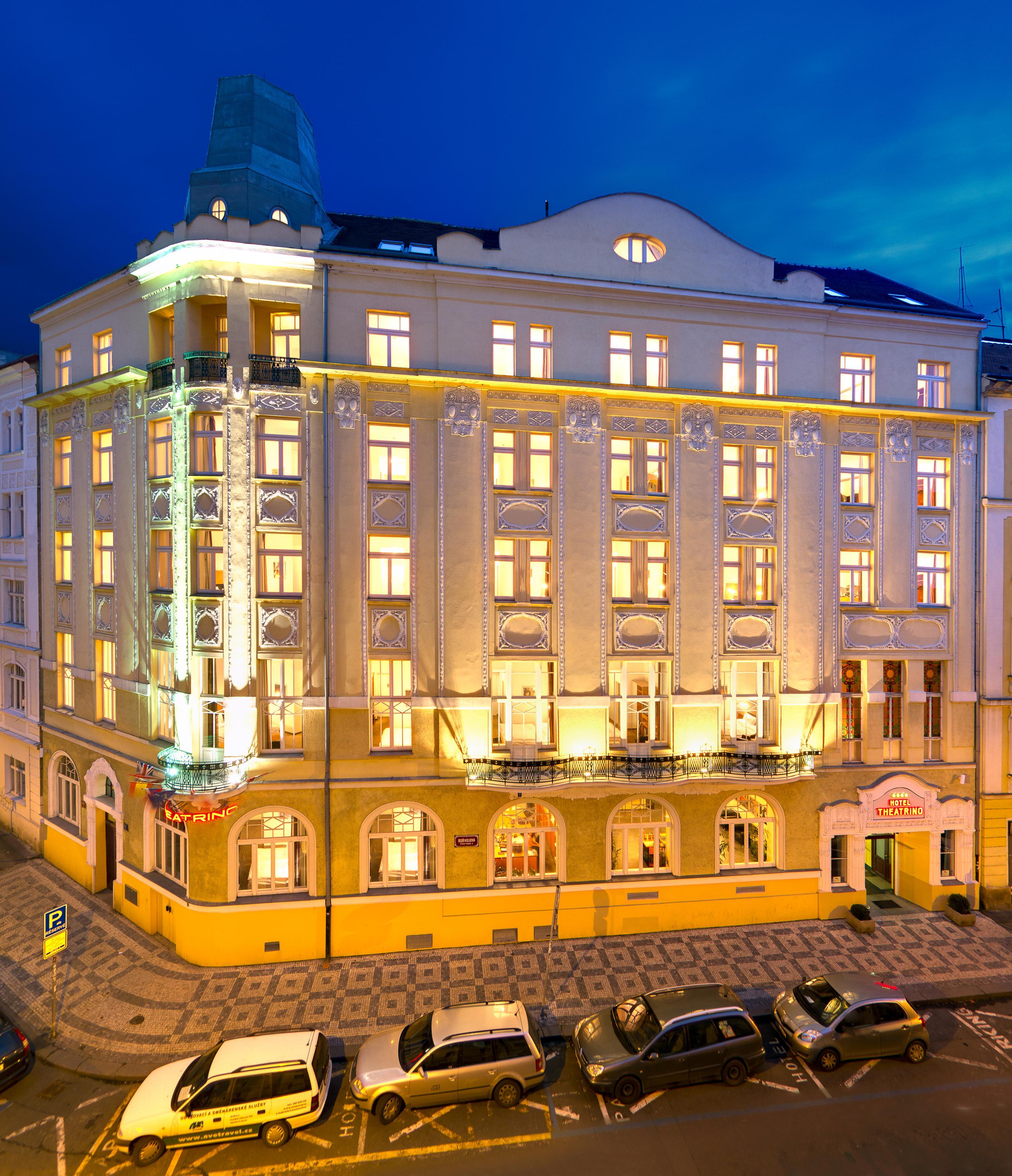 Theatrino Hotel Praga Esterno foto